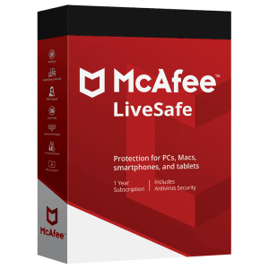 Mcafee Livesafe Unlimited Devices 1 Jaar