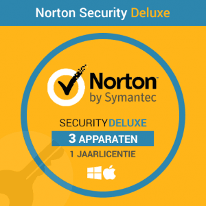 Norton Security Deluxe 3 Apparaten 1 Jaar